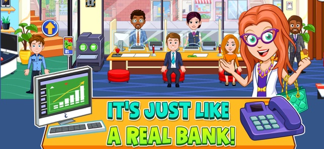 �ҵĳ������йٷ����İ���Ϸ���أ�My City Bank��