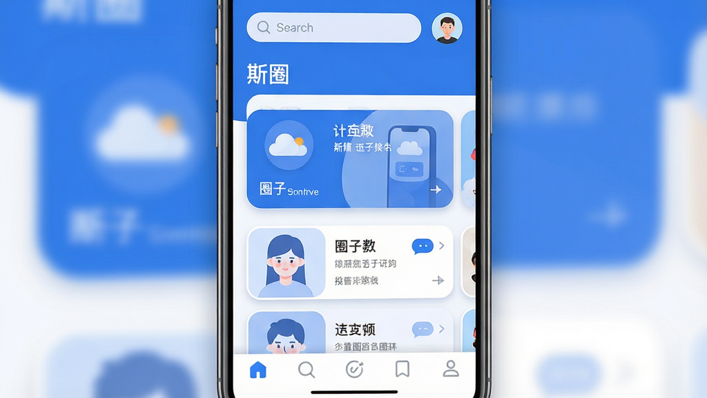һ���ֻ���Ļ����չʾ�罻Ӧ�ý����ͼƬ��������������Ϊ