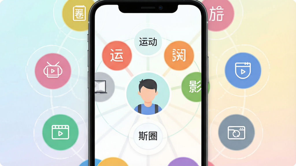 һ��չʾ���Բ���罻Ȧ��Χ�������û�ͷ�����еĲ廭������������һ���ֻ���Ļ����Ļ�ڳ���