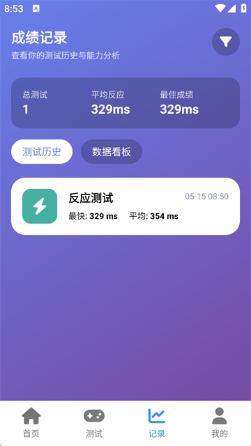 反应测试器26.09.28 反应速度测试