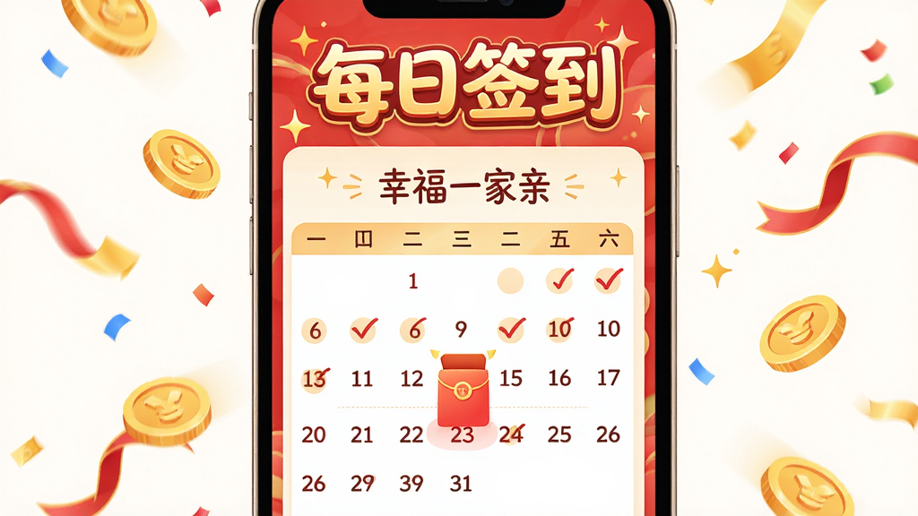 ��������Ϊһ���ֻ���Ļ��д����ʾ���Ҹ�һ���ס���ǩ���������棬�������Ѵ򹴶��죬������λ����һ���򿪵ĺ��������Ϊ�ֻ����У���Χ����Ʈ��Ľ�ҺͲʴ����Ű�Ϊ���棬�����С�ÿ��ǩ���������֡����Ϊ����ϲ��Ĳ廭�磬ɫ���Ժ�ɫ����ɫ�Ͱ�ɫΪ����ϸ�ڰ��������ϵ��������֡��򹴱�Ǻ���˸�����ǡ������������ɾ����޶���Ԫ�ء�