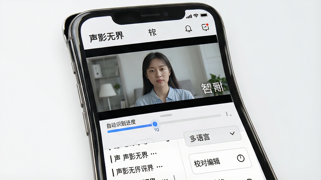 һ�š���Ӱ�޽硱������Ļʶ���ܽ���չʾͼ������Ϊ�ֻ���Ļ��ʾ��ƵԤ���������·���Ļ�б������ֲ������·����Ű棬���Ϊ���������ִ�UI��ϸ�ڰ�������Ӱ�޽硱�����������ֱ�ʶ���Զ�ʶ��������������������˵���У�Ա༭�򣬻�������������ɾ����޶���Ԫ��