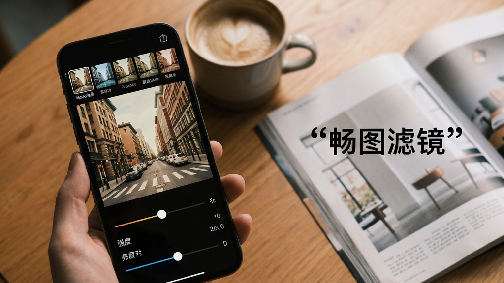 ����չʾ�ֻ���Ļ�г�ͼ���˾���ɫ���棬��Ļ��һ�ų��н־���Ƭ����Ӧ�ø����˾����·���ʾ�˾�ǿ�Ȼ����������ȶԱȶȵ��ڻ��飬��Ļ�Ϸ����ж���˾�����ͼ���ֻ��Է���һ��������һ����������־������Ϊůɫ�����棬������հ�����ϸ�ھ��£����ʸɾ��������Ҳ������ű�ע����