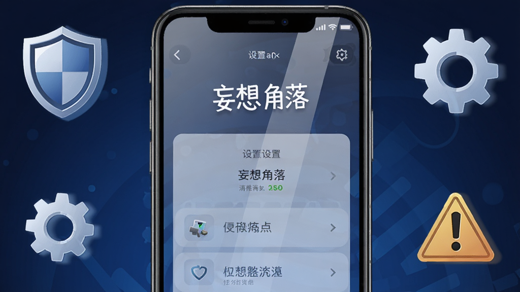 һ���ֻ���Ļ��ʾ��������䡱���ý��棬�Ա��ж��ơ����ֺ;���ͼ�꣬����Ϊ����ɫ���䣬���岼��Ϊ�ֻ����С�ͼ�껷�ƣ����Ϊ�Ƽ���ȫ��ʾ�廭��ϸ�ڰ���ͼ���Ӱ����Ļ���⣬�����������ɾ��޶���Ԫ��