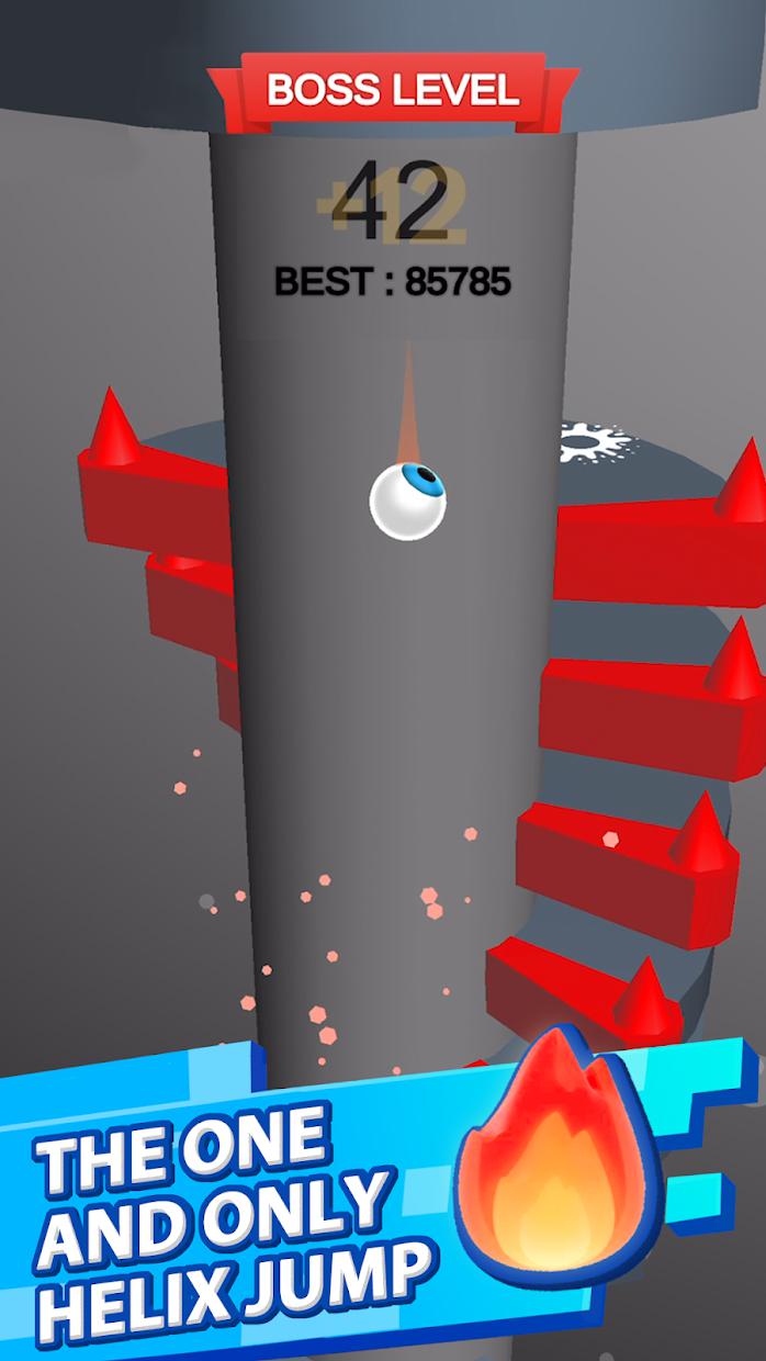 ������Ծ��Ϸ���ذ�װ���°汾��Helix Jump��װ����ȫ����ʵ�ٽ�ͼ