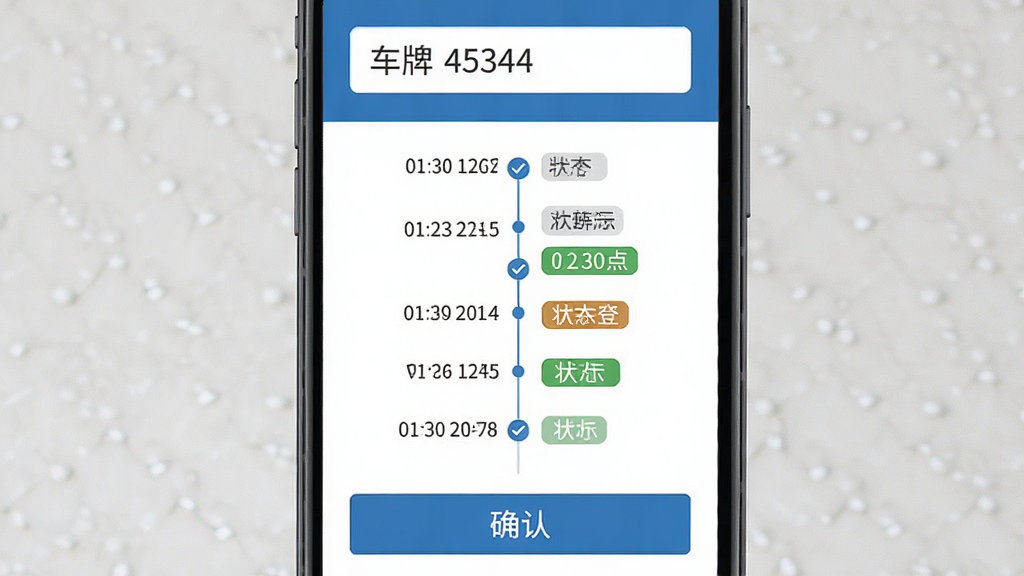 ��վ�����������Ǽǽ��棬����Ϊ�ֻ���Ļ��д������Ϊ���������������в�������¼ʱ����ӵײ�ȷ�ϰ�ť���Ű��������������Ϊ��ƽ����������ϸ�ڰ������ƺ��롢ʱ�����״̬��ǩ�빴ѡͼ�꣬���ʸ��壬�ɾ����޶���Ԫ��