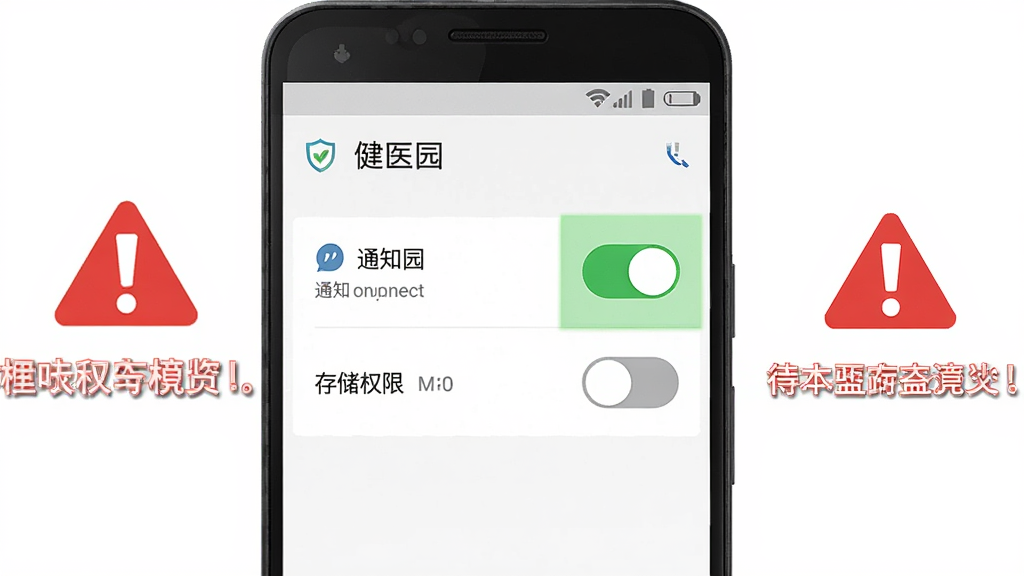 一张手机操作示意图,画面中一部安卓手机屏幕显示