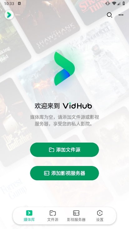 VidHub 安卓版 播放界面 功能展示